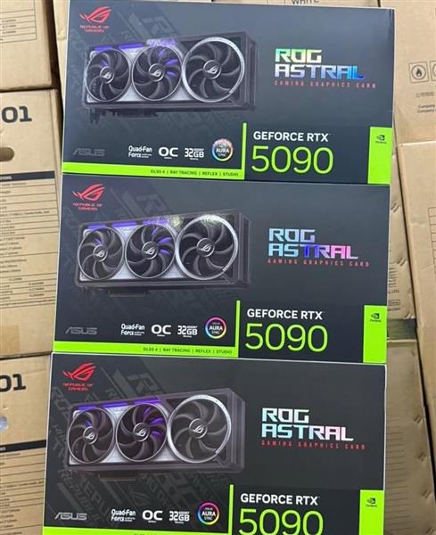 Grote foto geforce rog astral geforce tx 5090 computers en software processors