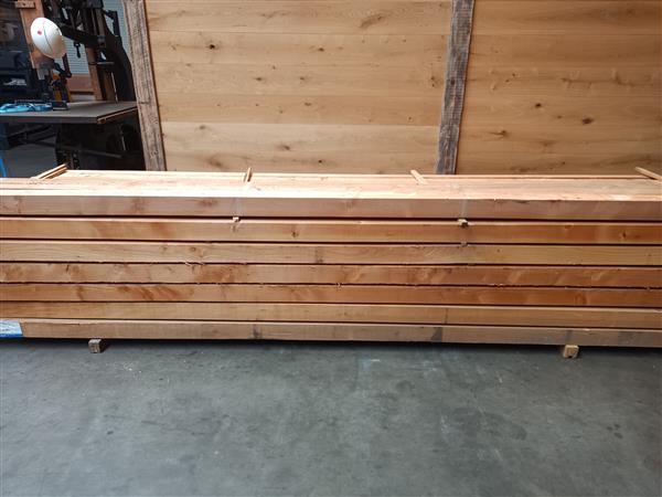 Grote foto 100x100mm douglas fijnbezaagd 500cm doe het zelf en verbouw hout en planken