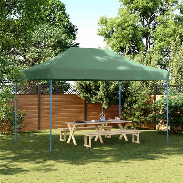 Grote foto vidaxl partytent groen 292 x 440 x 315 cm oxford stof tuin en terras overige tuin en terras