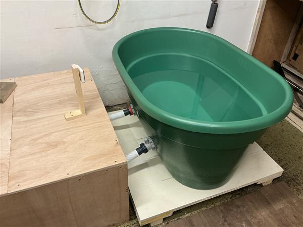 Grote foto koudwater instalatie hobby en vrije tijd overige hobby en vrije tijd