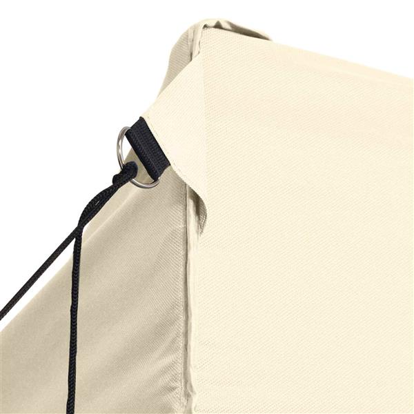 Grote foto vidaxl partytent cr me 280 x 410 x 315 cm oxford stof tuin en terras overige tuin en terras