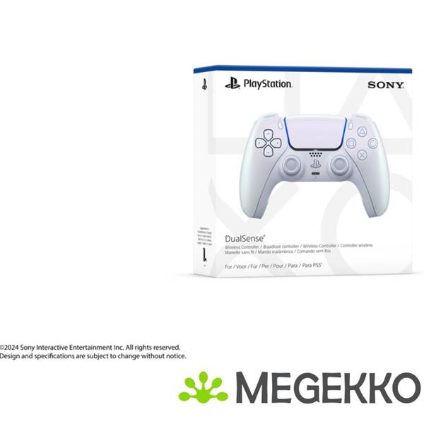 Grote foto sony dualsense wireless controller voor ps5 mac pc ios in parelmoer computers en software overige computers en software