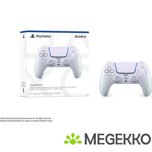 Grote foto sony dualsense wireless controller voor ps5 mac pc ios in parelmoer computers en software overige computers en software