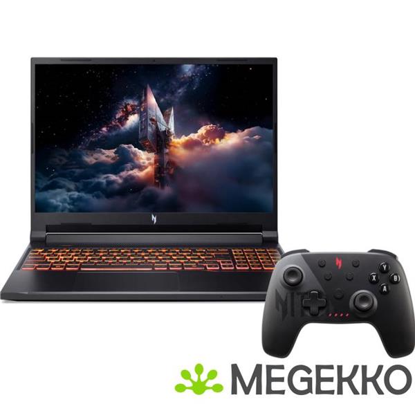Grote foto acer nitro v 16 ai anv16 42 r3eu 16 amd ryzen 5 rtx 5060 gaming laptop computers en software overige computers en software