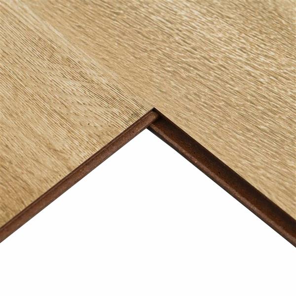 Grote foto vidaxl laminaatvloer rustiek bruin 101 x 20 x 0 8 cm 5 st bewerkt hout doe het zelf en verbouw tegels