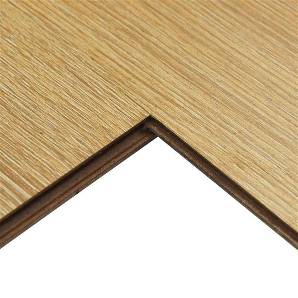 Grote foto vidaxl laminaatvloer 5 pcs goudbruin 101 x 20 x 0 8 cm bewerkt hout doe het zelf en verbouw tegels