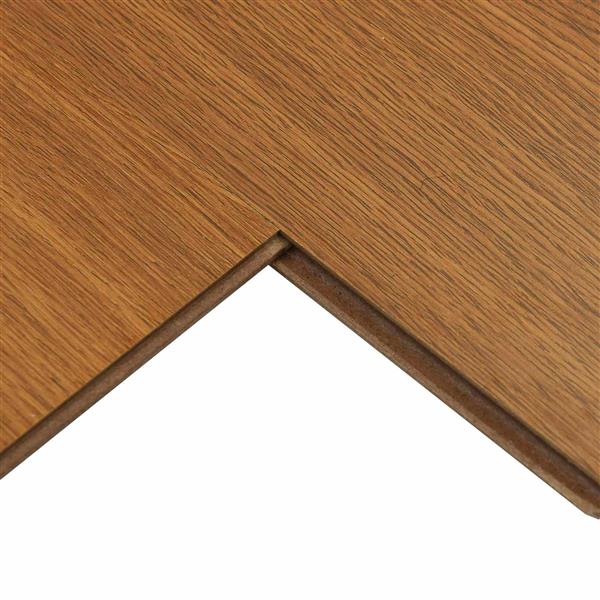 Grote foto vidaxl laminaatvloer 15 pcs goud geel 101 x 20 x 0 8 cm bewerkt hout doe het zelf en verbouw tegels