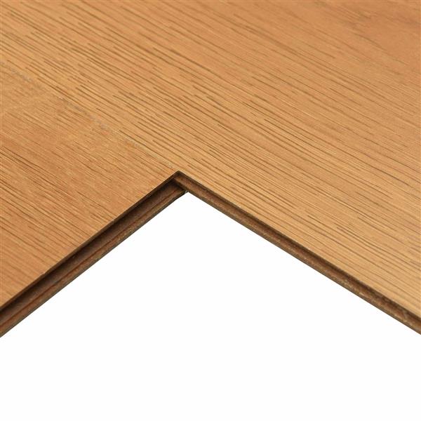 Grote foto vidaxl laminaatvloer 15 pcs licht beige 101 x 20 x 0 8 cm bewerkt hout doe het zelf en verbouw tegels