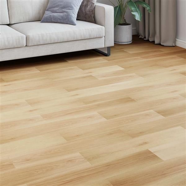 Grote foto vidaxl laminaatvloer 5 pcs licht maple 101 x 20 x 0 8 cm bewerkt hout doe het zelf en verbouw tegels