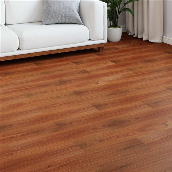 Grote foto vidaxl laminaatvloer 5 pcs honingbruin 101 x 20 x 0 8 cm bewerkt hout doe het zelf en verbouw tegels
