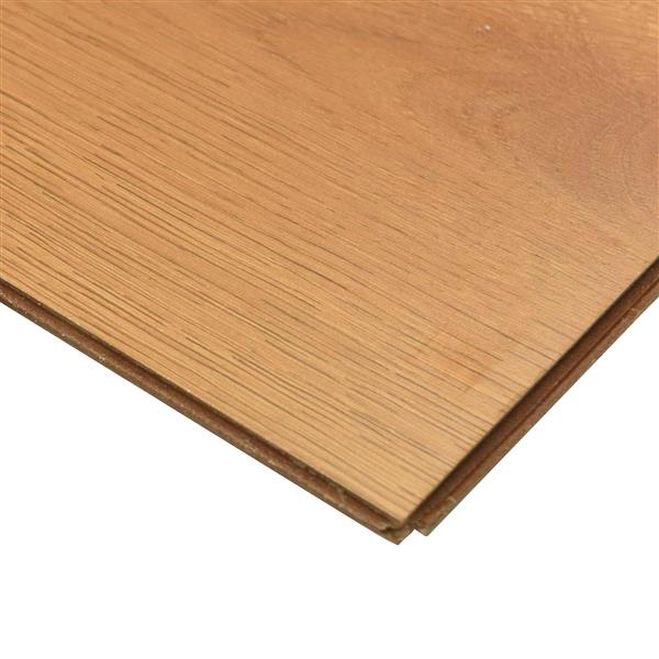 Grote foto vidaxl laminaatvloer 5 pcs licht beige 101 x 20 x 0 8 cm bewerkt hout doe het zelf en verbouw tegels