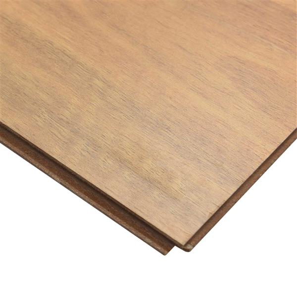 Grote foto vidaxl laminaatvloer 5 pcs donker walnoten 101 x 20 x 0 8 cm doe het zelf en verbouw tegels