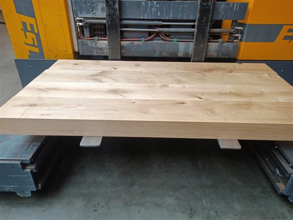 Grote foto 40x260mm 205cm eiken doe het zelf en verbouw hout en planken