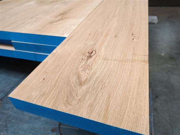 Grote foto 40x260mm 205cm eiken doe het zelf en verbouw hout en planken