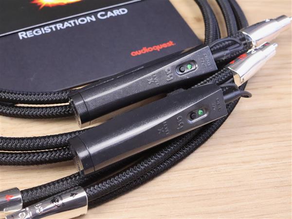 Grote foto audioquest dragon high end silver audio interconnects rca 1 0 metre audio tv en foto onderdelen en accessoires