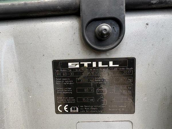 Grote foto vs 22905 elektrische triplex heftruck still rx60 30 agrarisch heftrucks