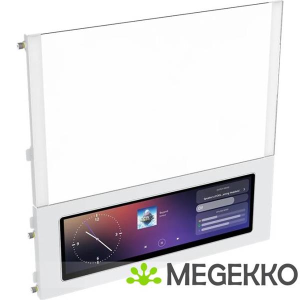 Grote foto corsair frame 4000d lcd rs argb white computers en software behuizingen en kasten