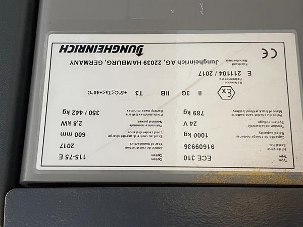 Grote foto ece 310 demo atex ex 3g zone 2 new battery doe het zelf en verbouw hefwerktuigen