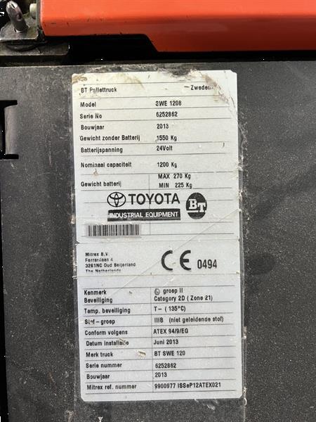 Grote foto swe 120 s atex ex mitrex 2d zone 21 new battery doe het zelf en verbouw hefwerktuigen