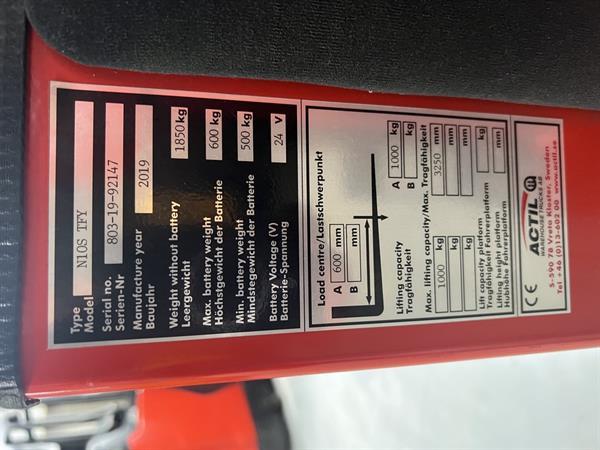 Grote foto n 10 s tfy demo double steering 3 in 1 doe het zelf en verbouw hefwerktuigen