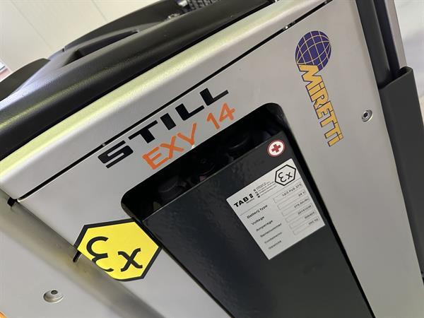 Grote foto exv 14 demo atex ex miretti 3d zone 22 new battery doe het zelf en verbouw hefwerktuigen