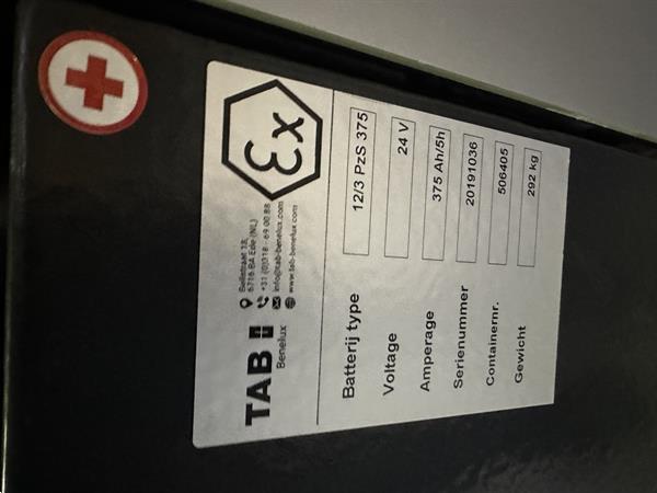 Grote foto exv 14 demo atex ex miretti 3d zone 22 new battery doe het zelf en verbouw hefwerktuigen