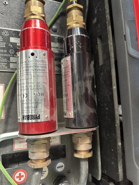 Grote foto swe 200 demo atex ex pyroban 2g zone 1 new battery doe het zelf en verbouw hefwerktuigen