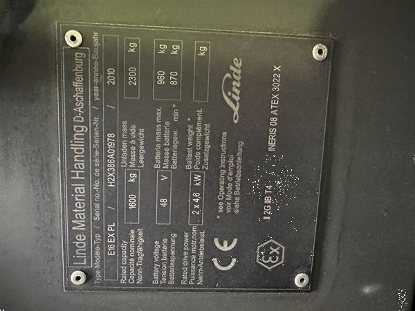 Grote foto e 16 pl 386 atex ex proplan 2g zone 1 new battery agrarisch heftrucks
