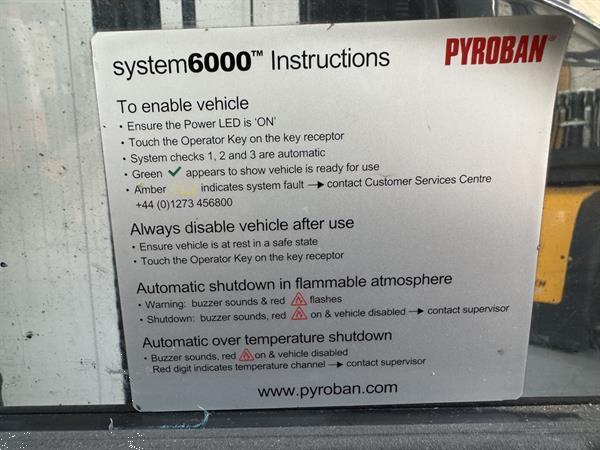 Grote foto r 14 01 1120 atex ex pyroban 3g zone 2 triplex ffl new battery doe het zelf en verbouw hefwerktuigen