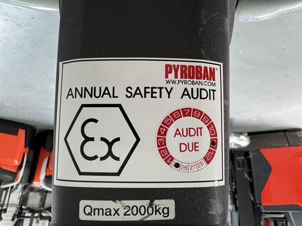 Grote foto lpe 200 atex ex pyroban 3d zone 22 new battery doe het zelf en verbouw hefwerktuigen