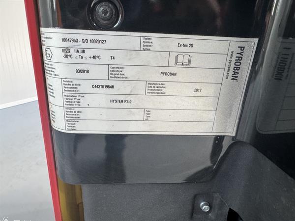 Grote foto p 3.0 atex ex pyroban 2g zone 1 new battery doe het zelf en verbouw hefwerktuigen