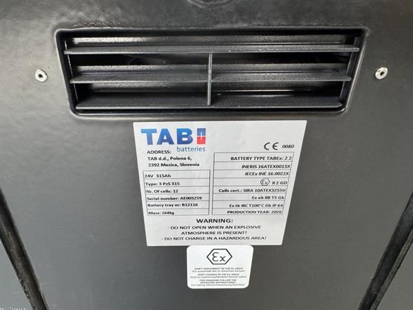 Grote foto s 1.6 i demo atex ex miretti 2g zone 1 new battery doe het zelf en verbouw hefwerktuigen