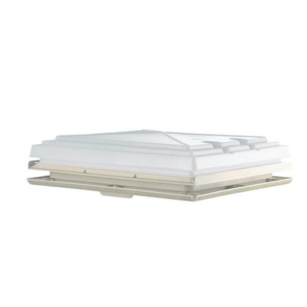Grote foto mpk dakluik 40x40cm grijs kader combirollo caravans en kamperen caravan accessoires