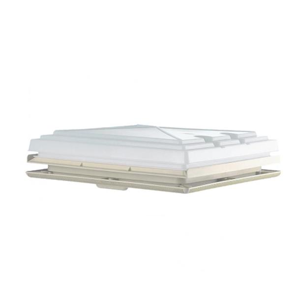 Grote foto mpk dakluik 40x40cm grijs kader combirollo caravans en kamperen caravan accessoires