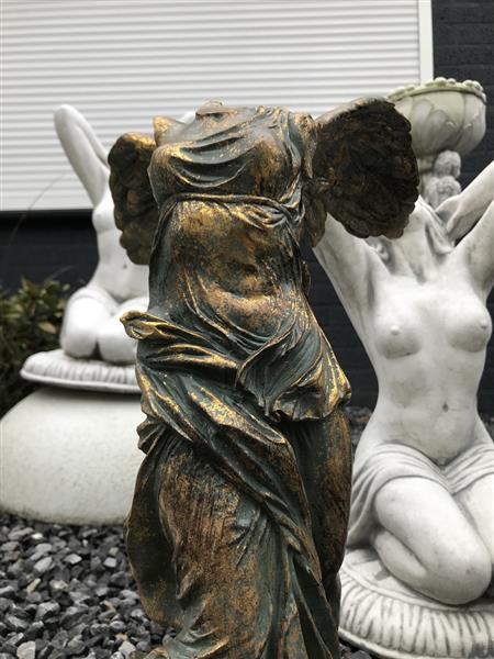 Grote foto prachtig beeld van nik gemaakt van polystone tuin en terras tuindecoratie