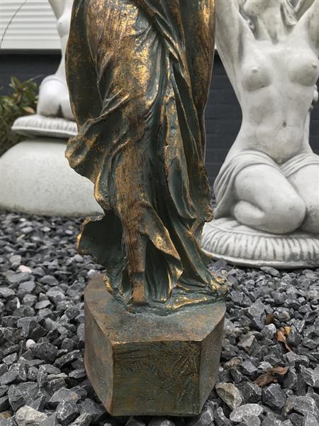 Grote foto prachtig beeld van nik gemaakt van polystone tuin en terras tuindecoratie