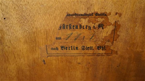 Grote foto antiek muziek jugendstil kastje boekenkastje antiek en kunst kasten