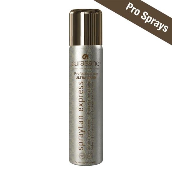 Grote foto curasano spraytan pro ultra dark 200ml kleding dames sieraden