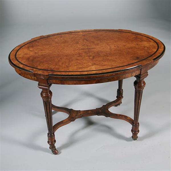 Grote foto schitterende salontafel originele hoogte met ebbenhouten biezen en brons ca 1850 no.412030 antiek en kunst stoelen en banken