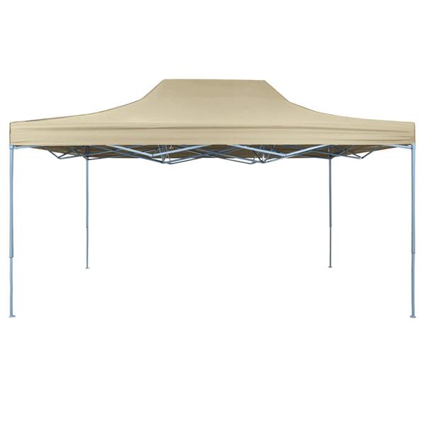 Grote foto vidaxl partytent cr me 291 x 431 x 315 cm oxford stof tuin en terras overige tuin en terras