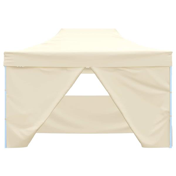 Grote foto vidaxl partytent cr me 280 x 410 x 315 cm oxford stof tuin en terras overige tuin en terras