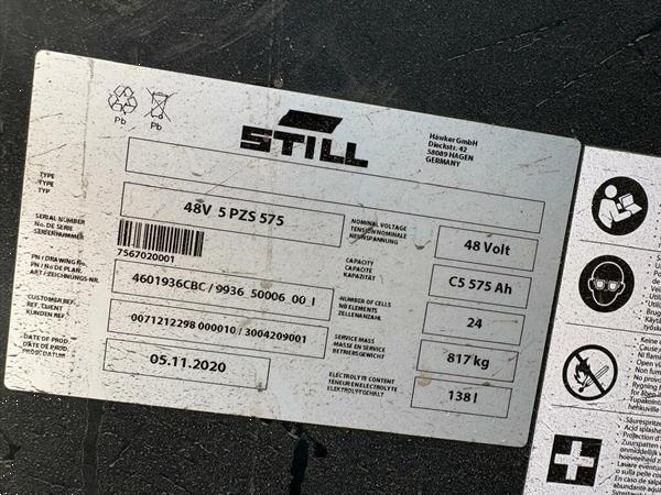 Grote foto vs 22899 elektrische triplex heftruck still rx20 18 agrarisch heftrucks