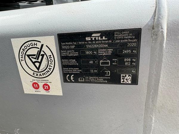 Grote foto vs 22899 elektrische triplex heftruck still rx20 18 agrarisch heftrucks