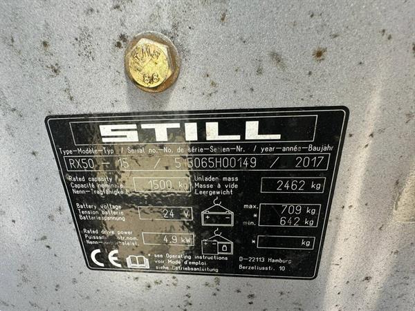 Grote foto vs 22902 elektrische triplex heftruck still rx50 15 agrarisch heftrucks