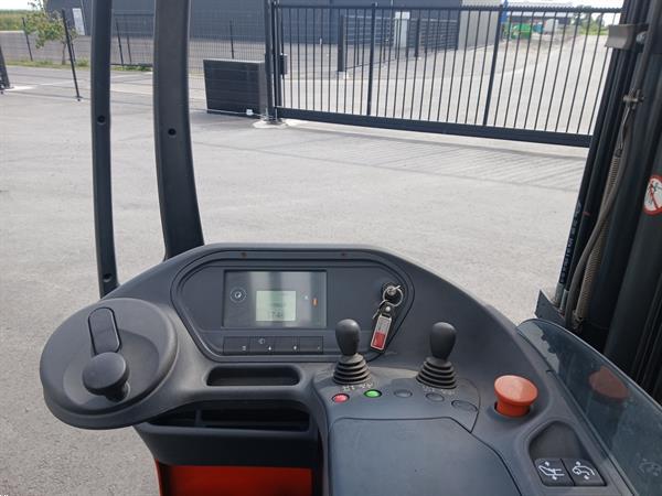 Grote foto linde rh14 reachetruck 8.30m mast doe het zelf en verbouw hefwerktuigen