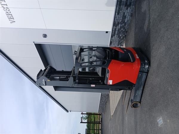 Grote foto linde rh14 reachetruck 8.30m mast doe het zelf en verbouw hefwerktuigen