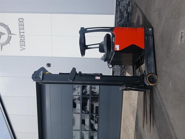 Grote foto linde rh14 reachetruck 8.30m mast doe het zelf en verbouw hefwerktuigen