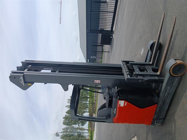 Grote foto linde rh14 reachetruck 8.30m mast doe het zelf en verbouw hefwerktuigen
