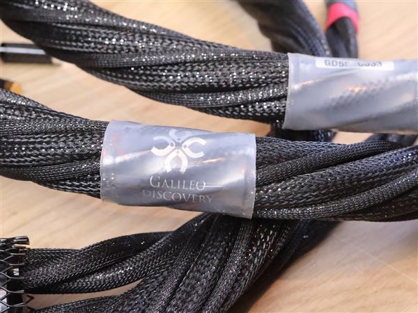 Grote foto synergistic research galileo discovery high end audio speaker cables 2 7 metre with jumpers audio tv en foto onderdelen en accessoires