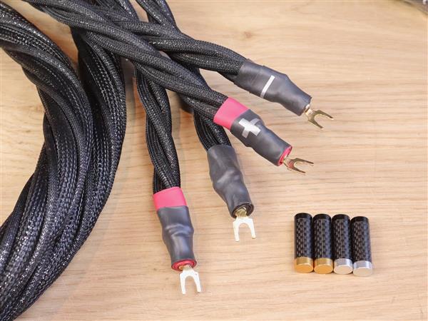 Grote foto synergistic research galileo discovery high end audio speaker cables 2 7 metre with jumpers audio tv en foto onderdelen en accessoires